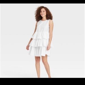 Women's Sleeveless Multi Tiered Dress - Who What Wear